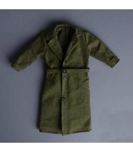 Amazon.co.jp: 1/12スケール素体服 4色ダブルブレストミッドレングス